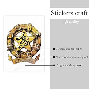Amazon.co.jp: ジョジョの奇妙な冒険 1枚 クリスタルステッカー